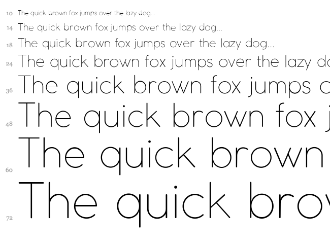 Cocomat font waterfall